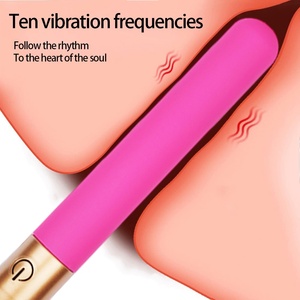 Vibrador Masajeador de Clítoris con Diseño de Pincel de Maquillaje, Recargable, 10 Velocidades, con Diseño de Pincel de Bala Conveniente - Product Image 5