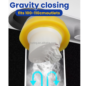 Anneau de cire de toilette flexible <span class=keywords><strong>anti</strong></span>-collation moderne Installation facile Drain de 3 pouces WPF109 Accessoire de salle de bain Offres Spéciales - Product Image 2