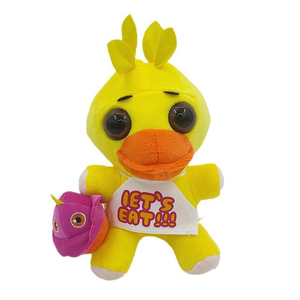 Explosions Purple Rabbit - Peluche de Oso Pardo, Muñeco de Peluche de Pato Amarillo, Zorro Rojo, Oso Dorado, de Algodón PP Bordado, Lindo y Divertido, Juguete para Niñas - Product Image 5