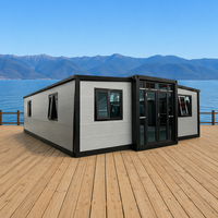 Maison modulaire extensible de 40 pieds pour camp de travail, bâtiment pour dortoirs de travailleurs dans les sites miniers
