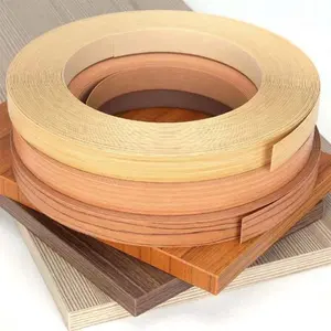 طبقة حواف خشبية عالية الجودة / طبقة حواف من كلوريد البولي فينيل