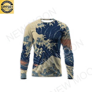 เสื้อตกปลาแบบกำหนดเองได้ แห้งเร็ว ป้องกันแสงแดด UPF50+ เสื้อเปล่าสำหรับตกปลา แขนยาวสำหรับผู้ชาย - Product Image 5