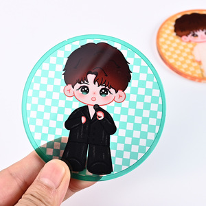 แผ่นรองแก้วการ์ตูนอนิเมะแบบขายส่ง ทนความร้อน ทำจากพลาสติก สำหรับใช้ในร้านกาแฟและร้านอาหาร - Product Image 2