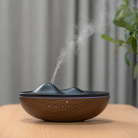 Doterra — diffuseur d'huiles essentielles parfumées, bouchon Portable de haute qualité, Grain de bois, pour aromathérapie, étiquette privée