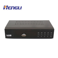 Récepteur numérique terrestre HD DVB-T2 Indonésie Quad Core Scart H.264 H.265 Décodeur DVB T2 avec 1 an de garantie