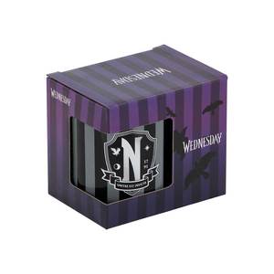 Taza Original Karactermania Wednesday, Negra - Product Image 5