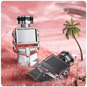 Nouveau design 100 ml Cologne longue durée à la note <span class=keywords><strong>bois</strong></span>ée en forme <span class=keywords><strong>de</strong></span> robot Parfum pour homme - Product Image 2