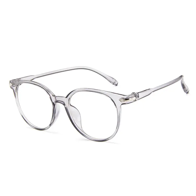 Lage Prijs Fashion Vrouwen Mannen Vintage Ronde Clear Transparant Lens Spektakel Optische Brillen Frame Anti Blauw Licht