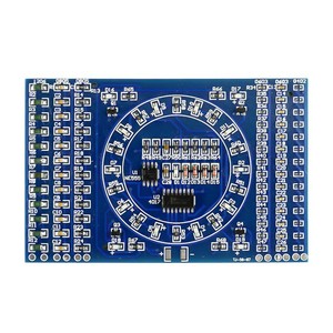 <b>DIY</b> CD4017 Rotating LED SMD NE555 Soldering Practice Board <b>DIY</b> <b>Kit</b> Fanny Skill Training Electronic Suit - Product Image 2
