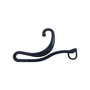 Qualidade plástico meia cabides duráveis, ganchos antiderrapantes para armazenamento organizado do armário - Product Image 3