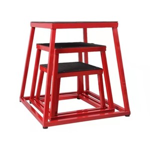 Tốt nhất bán tập thể dục thép nhảy hộp tốc độ đào tạo điện thép Plyo tập thể dục <span class=keywords><strong>plyometric</strong></span> nhảy hộp - Product Image 4