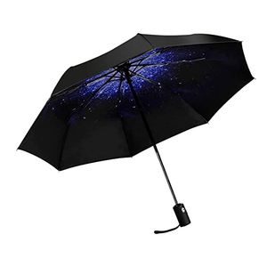Paraguas Promocional Plegable de 3 Secciones con Estampado Floral Personalizado, Venta al Por Mayor en China - Product Image 1