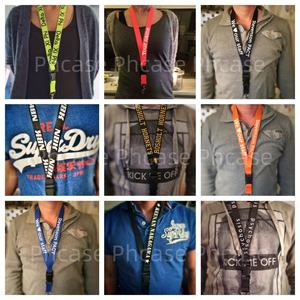 Cordon en polyester imprimé personnalisé promotionnel de sublimation vierge en gros d'usine avec échantillon gratuit de logo - Product Image 6