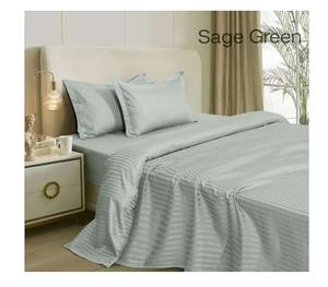 Juego de sábanas de microfibra suave al tacto, 3 piezas, tamaño King/Queen, ropa de cama estampada con fundas de almohada y sábana bajera, ropa de cama duradera - Product Image 1