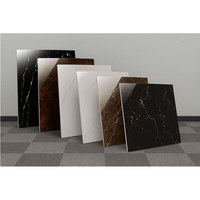 Carreaux de sol en porcelaine blanche de luxe en gros, aspect marbre, antidérapants, brillants, 600x600mm, pour salle de bain, extérieur et salon