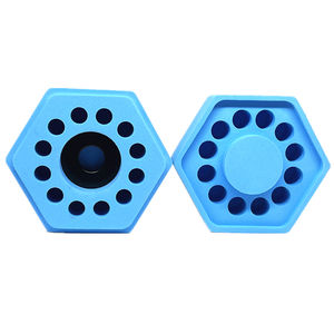 Ckplate perlengkapan Lab plastik kotak penyimpanan Cryobenic untuk 0.5ml/1.5/2 botol kecil kriogenik - Product Image 6