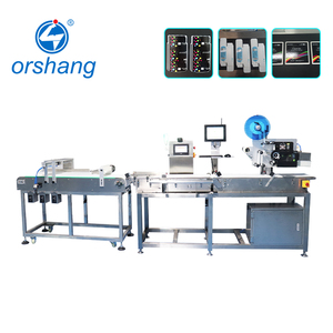 Machine d'étiquetage électrique entièrement automatique Orshang avec moteur pour l'impression en temps réel sur emballages en bois, fruits et légumes - Product Image 1