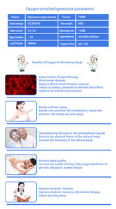 Hot Selling <b>Hyperbaric</b> <b>Oxygen</b> <b>Chamber</b>-2.0ATA LYING Type 90% <b>Oxygen</b> 1 Person Capacity ABS Multifunctional for Sports Health Care - Product Image 5