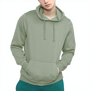 Sudadera con Capucha para Hombre, Invierno, Venta al Por Mayor, Fabricantes de Ropa de Alta Calidad, Logotipo Personalizado OEM, Corte Regular, Poliéster/Algodón, 320 GSM - Product Image 1
