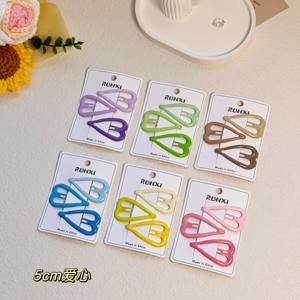 Matte kim loại tóc clip, liền mạch BB clip, phiên bản Hàn Quốc, phụ nữ bên bangs, phong cách thời trang - Product Image 5