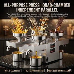 Presse à <span class=keywords><strong>huile</strong></span> automatique à haut rendement, nouvelle machine à presser les graines multi-cœurs à quatre cœurs pour l'<span class=keywords><strong>huile</strong></span> <span class=keywords><strong>d</strong></span>'<span class=keywords><strong>olive</strong></span>, équipement <span class=keywords><strong>de</strong></span> <span class=keywords><strong>moulin</strong></span> commercial continu 24H - Product Image 3