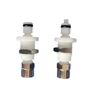 Válvula de plástico JU POM con rosca externa de 4 mm, conector macho de conexión rápida para uso médico, alimentario e industrial. - Product Image 5
