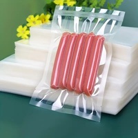 Sacs de conservation alimentaire commerciaux personnalisés en nylon et PE, rouleaux de scellage sous vide transparents recyclables pour lait, aliments pour animaux de compagnie et bonbons