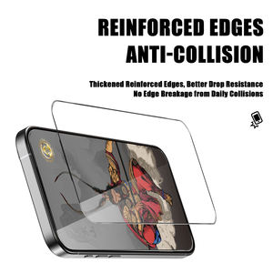 Protector de Pantalla de Vidrio Templado para <span class=keywords><strong>iPhone</strong></span> 17/17 Air/17 Pro Max/16/15/XR/XS Max, Protector de Pantalla de Vidrio Templado para Teléfono Inteligente Android - Product Image 2