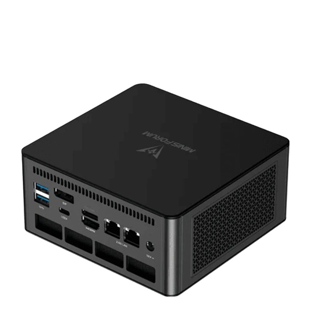 MINISFORUM OCuLink Gaming Mini PC UM890 UM880 Pro AMD Ryzen 9 8945HS R7 8845HS 2*USB4 2*DDR5 2*PCIE4 Barebone Computer WiFi6E