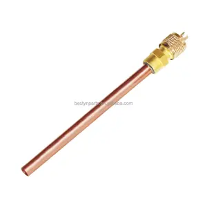 Refrigeration parts Access valve Copper tube 1/4 pipe for Refrigeration Refrigerator