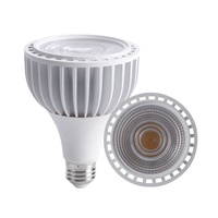 Aluminium Par30 Bohlam Led Par38 Par30 Lampu Led 20W 35W 40W COB Dimmable Par30 Bohlam Lampu Sorot Led