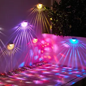 Luces solares de jardín decorativas para fiesta de alta calidad, impermeables, alimentadas por energía Solar, para valla al aire libre, IP65