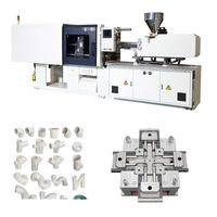 Machine de moulage par injection horizontale électrique automatique de haute qualité pour préformes de bouteilles PET, avec pompe à vis PLC et moteur à engrenages, fabriquée en Chine