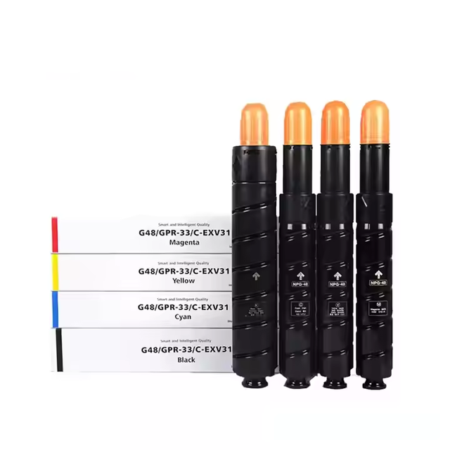 For Canon Compatible C-EXV31 C-EXV 31 EXV-31 Copier Color Toner Cartridge NPG-48 NPG48 NPG 48 GPR-33 High Yield Toner Cartridge