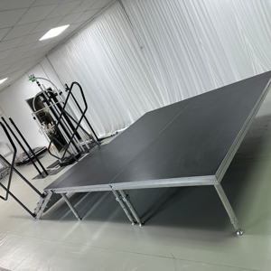 ชุดอลูมิเนียมสำหรับงานคอนเสิร์ตและงานแต่งงานได้รับการรับรอง4ft * 4ฟุต/4ft * 8ฟุต/2ม. * 1ม. สำหรับงานคอนเสิร์ตและงานแต่งงาน - Product Image 3