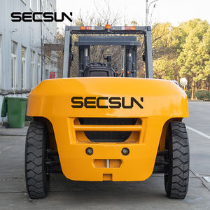 Venta Directa de Fábrica SECSUN, Montacargas Diésel de 7, <span class=keywords><strong>8</strong></span>, 10 y 12 Toneladas, Montacargas Diésel para Contenedores con Posicionador de Horquillas - Product Image 4