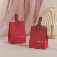 Ventes directes d'usine boîte d'emballage cadeau de haute qualité de taille personnalisée, boîte à bonbons portable durable en papier adaptée à la conservation des aliments
