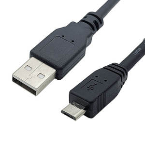 สายเคเบิลข้อมูลและสายชาร์จ Micro USB Type A เป็น USB Type B 5P หัวต่อแบบตัวผู้ - Product Image 1