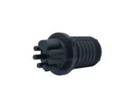 GJS-M7/RS-AS Type de dôme de haute qualité 4 en 4 sorties 96 144 noyaux 1x16 1x32 boîte de joint de fibre + séparateur + distribution + fibre de boîte