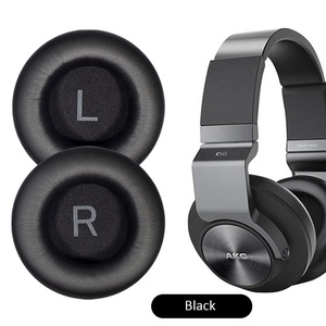 แผ่นรองหูฟังหนังโปรตีนพร้อม K845BT K845 <span class=keywords><strong>AKG</strong></span> K545 K540 K275 K182 K245 K267โฟมเมมโมรี่โฟมกันเสียงรบกวน K167 - Product Image 5