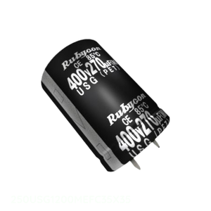 ตัวเก็บประจุแบบ Through Hole รุ่น 250USG1200MEFC35X35  ชนิด CAP ALUM ความจุ 1200UF 20% แรงดัน 250V แบบ Snap TH 1200 uF - Product Image 1