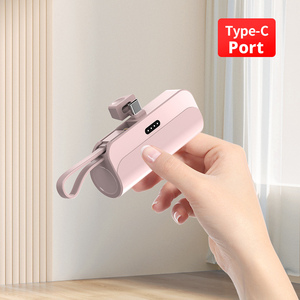 <span class=keywords><strong>Produit</strong></span> Tendance 2025 – <span class=keywords><strong>Vente</strong></span> Flash : Mini Power Bank 5000 mAh, Chargeur Portable Haute Capacité au Lithium avec Affichage Numérique et Support Type-C - Product Image 1