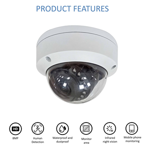 Kit NVR POE 8CH Tuya avec caméra dôme 4MP/<span class=keywords><strong>5MP</strong></span>/8MP, caméra IP réseau PoE, vision nocturne infrarouge, système de surveillance CCTV, disque dur 4K COMS - Product Image 2