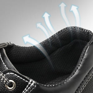 Высококачественная противоскользящая и ударостойкая рабочая обувь удобная и безопасная стальная защитная обувь для мужчин - Product Image 5