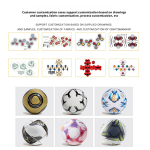 官方尺寸 4 号职业联赛训练足球 进口 PU 皮革 耐用轻便 球员礼物 带徽标 - Product Image 4