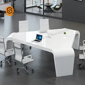 Треугольный Китайский стол для конференций, 6 персон, стол для конференций, для офиса
