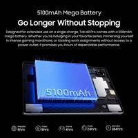 Tablette PC Android 14 Blackview Tab 60 Pro 10,1 pouces 800*1280 Caméra arrière 5MP 8MP 4+128 Go 4G Octa Core 7700 mAh Nouveau
