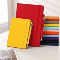 Carnets de bureau en gros, couverture rigide durable avec stylo, promotion de la marque, directement de l'usine