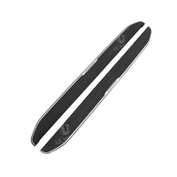 Marchepieds latéraux pour Land Rover Range Rover Evoque Prestige, Silver Edge, pédales d'entrée extérieures fixes, élégants et durables