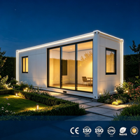 Maison conteneur modulaire préfabriquée démontable de 20 pieds à conception respirante pour hôtels, restaurants et logements résidentiels